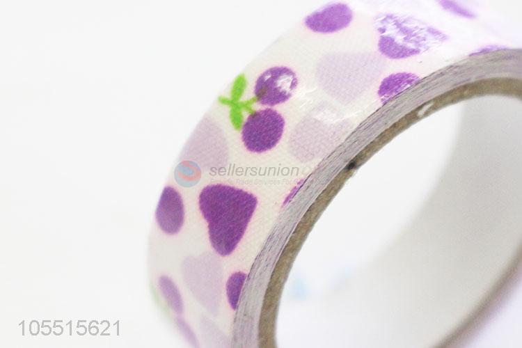 Professional handmade ornaments use use printed cloth duct adhesive tape