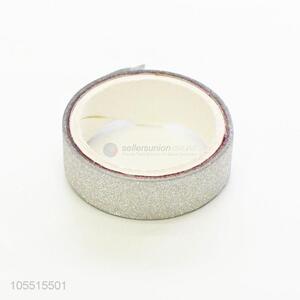 Superior quality decorative silver glitter adhesive tape