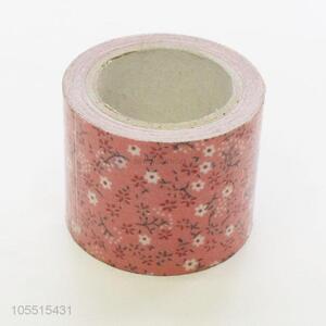 High sales decorative flower printed sealing and packing cloth duct tape