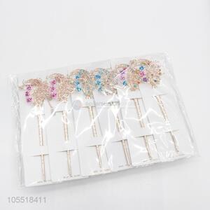 Wholesale Unique Design Wedding Bridal Flower Faux Pearl Crystal Hair Pins