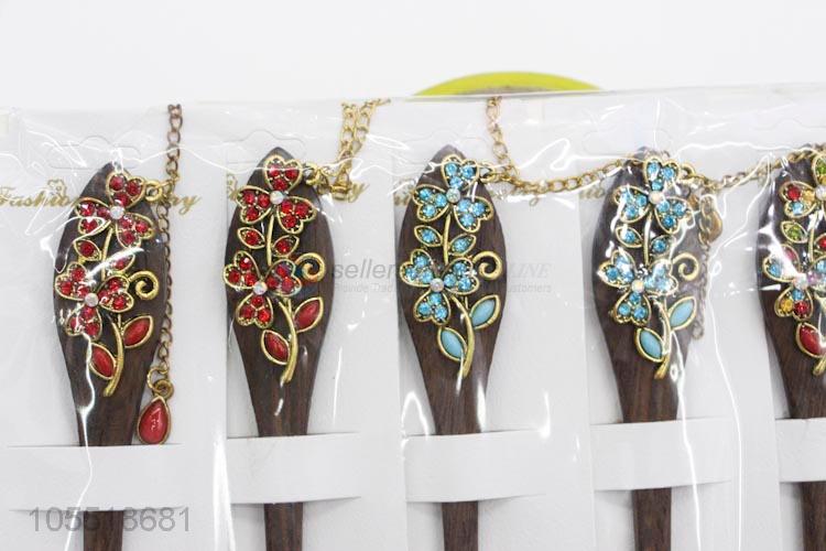 Factory Sales Ancient Costume Hanfu Wooden Hairpin