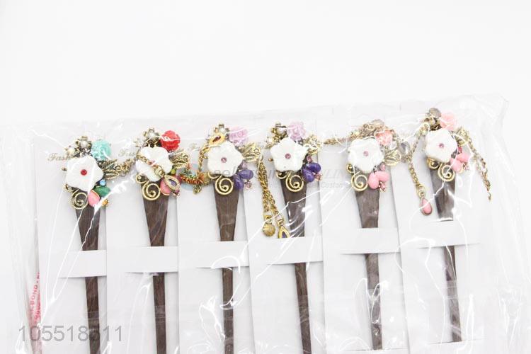 Latest Design Shell Flowers Hairpins Head Piece For Wedding Bride