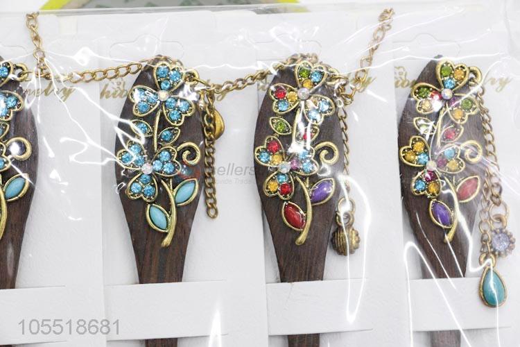 Factory Sales Ancient Costume Hanfu Wooden Hairpin
