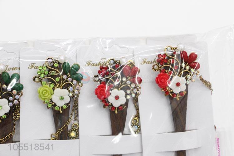 New Style Shell Flower Hairpin Woman Wedding Prom Party Accessories