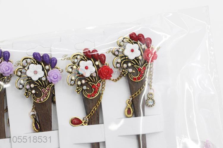 Fashion Style Elegant Hair Stick Shell Flower Hairpin