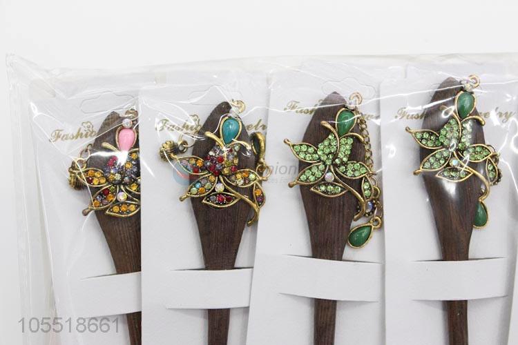 Wholesale Top Quality Vintage Style Alloy Shell Flower Hairpins  Hair Accessories