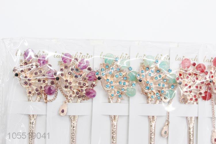 Eco-friendly Elegant Charm Hairpin Rhinestone Hair Stick