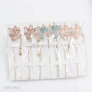 Advertising and Promotional Hair Accessories Vintage Flower Alloy Hairpin