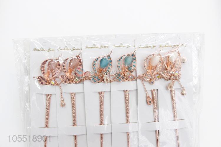 Hot Sale Wedding Bridal Faux Pearl Crystal Hair Pins