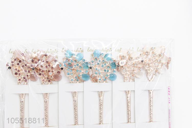 Popular Promotional Jewelry Alloy Hairpin For Women Girls
