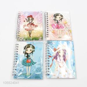 Advertising and Promotional Pretty Girl Cover Students Spiral NoteBook