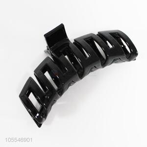 New design black ABS hair claw clip for women