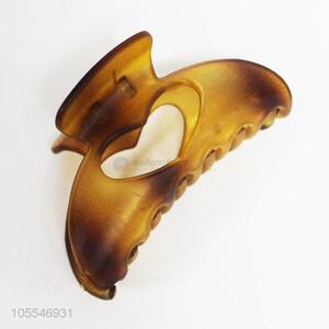 Latest design amber color women hair accessories claw clip