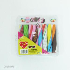 Colorful High Sales 8pcs Eraser Set