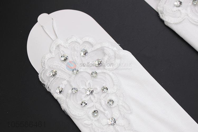 Bottom Price Fashion Bridal Gloves Wedding Accessories