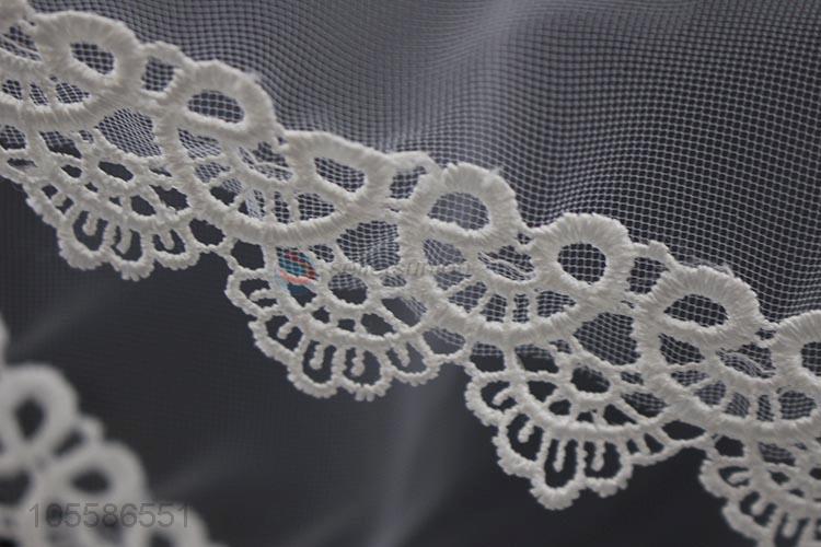 Top Selling Pure White Tulle Mesh Wedding Bridal Veil