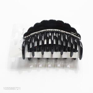 Fashion Style Resin Women Hair Clip with Diamond