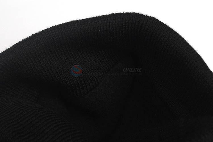 Hot Selling Acrylic Knitted Hat Cuff Beanie