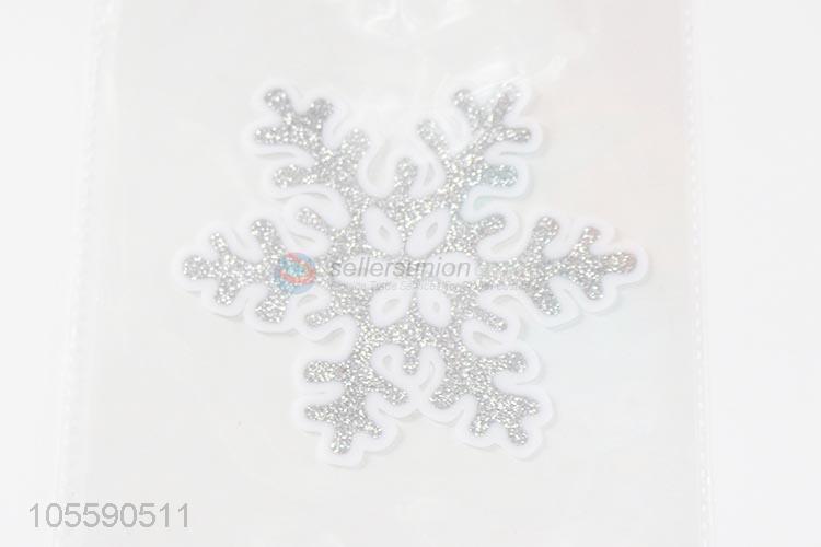 New Design Snowflake Christmas Jelly Sticker Fashion Decoration