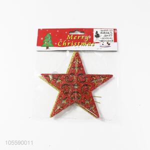 Wholesale Plastic Christmas Tree Top Decorative Star Ornament
