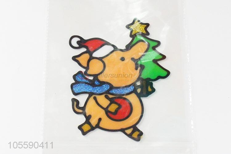 New Arrival Pig Shape Jelly Sticker Best Christmas Decoration