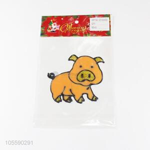 Best Quality Christmas Decoration Cute Pig Jelly Sticker