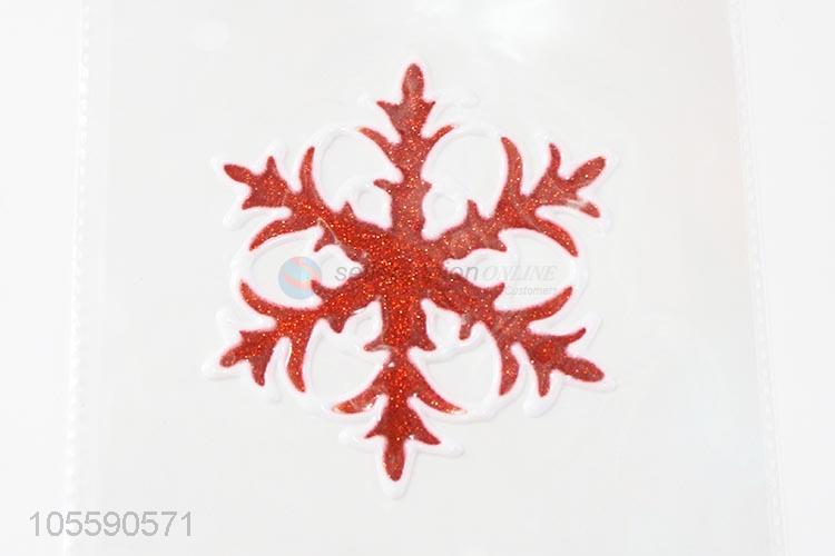 Wholesale Snowflake Shape Multipurpose Jelly Sticker Christmas Decoration