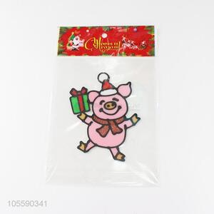 Best Quality Colorful Cute Pig Jelly Sticker For Christmas Decoration