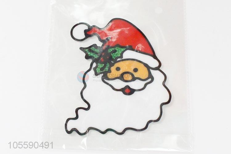 Wholesale Santa Claus Shape Jelly Sticker Fashion Christmas Decoration