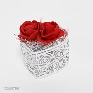 Cheap Price Iron Candy Box in Heart Shape