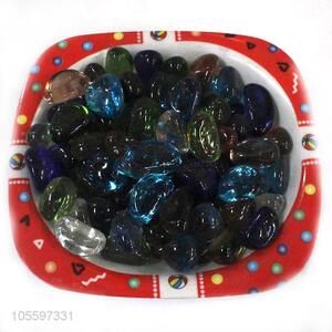 Custom Decorative Glass Stone Colorful Glass Craft