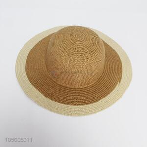 Custom Woven Hat Fashion Summer Sun Hat For Women