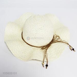 New Arrive Ladies Woven Beach Hat Fashion Decorative Sun Hat