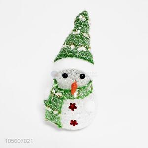 Good Sale Snowman Christmas Ornament With Light