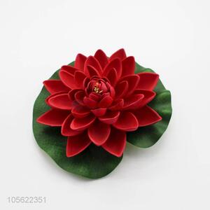 Best Price Artificial PVE Lotus Flower Garden Decoration