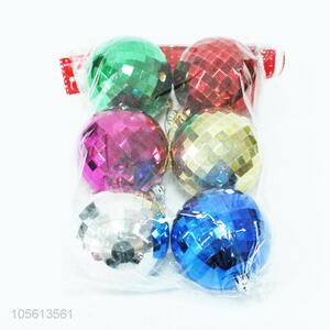 Lovely Colorful 6pcs Christmas Decoration Balls
