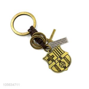 Good quality <em>men</em> vintage matte zinc alloy FCB sign shape <em>key</em> ring <em>key</em> <em>chain</em>