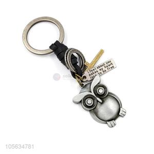 New design <em>men</em> favor retro alloy owl shape <em>key</em> <em>chain</em> <em>key</em> holder