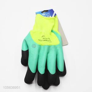 China branded latex work gloves protective safety gloves