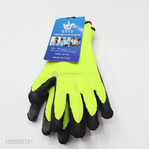Best selling latex coated polyester gloves work gloves