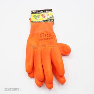 Direct factory supply latex coated polyester gloves work gloves
