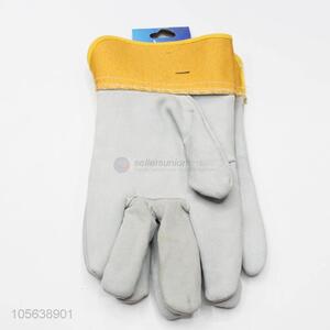 Wholesale custom leather work gloves leather welding gloves