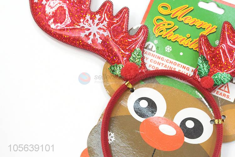 Best Price Antlers Headwear Christmas Party Decoration