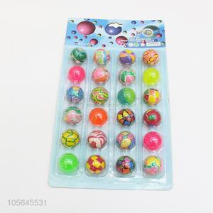 Good sale rubber jumping stretch printed bouncy ball