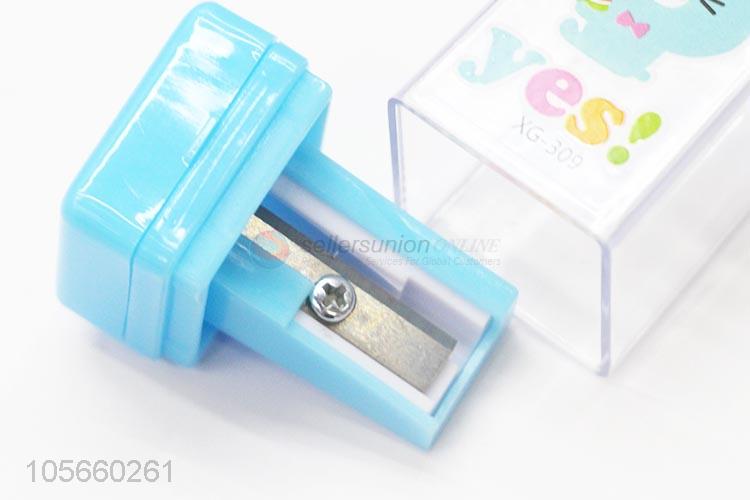 Factory Sale chool Supplies Pencil Sharpener For Kids Girls Stationery Items