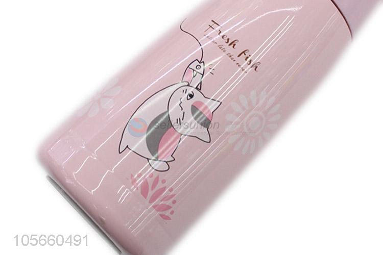 Cartoon Design 304 Stainless Steel Vacuum Cup/Bottle With Handle