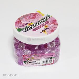 Wholesale pink rose crystal bead air freshener
