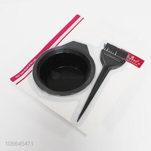 Promotional salon hair dye color bowl with comb