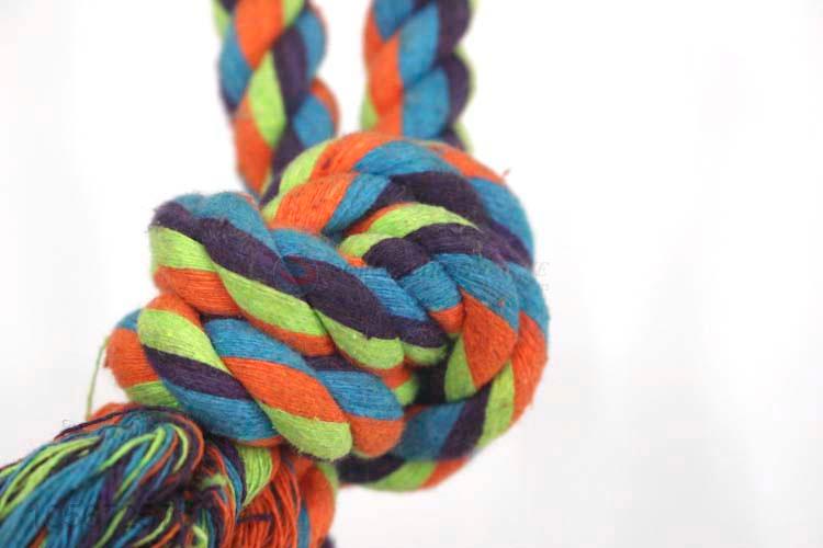 Reasonable Price Cotton Dog Rope Toy Knot Puppy Chew Teething Toys