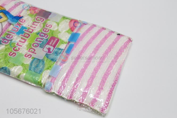Low price kitchen deluxe scrubbing sponges cleaning cloth sponge cloth